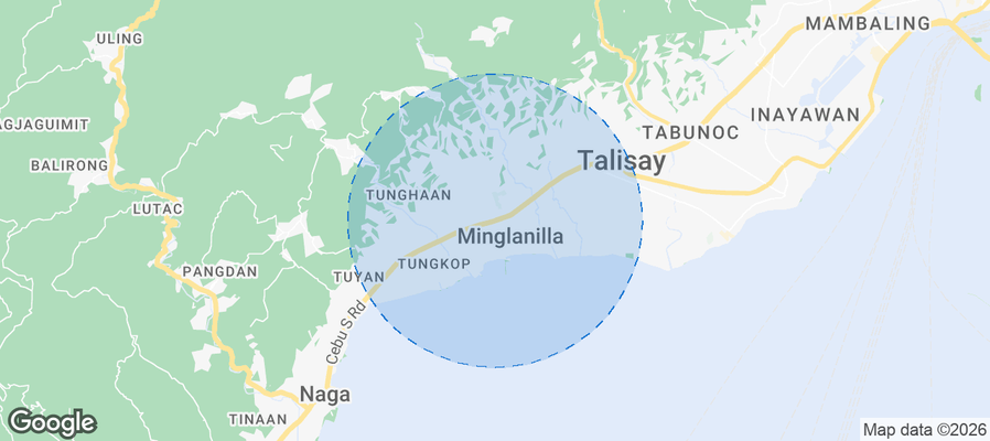 Minglanilla Airbnb map